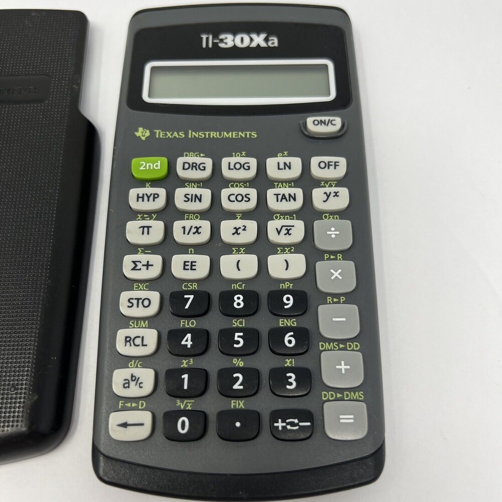 Texas Instruments TI-30Xa Scientific Calculator with Cover